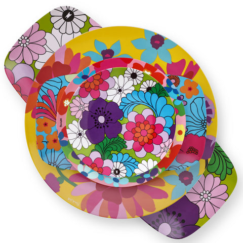 Assorted Salad Plate Set - French Bull