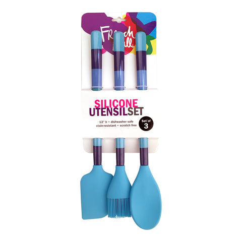 New Products Wholesale 9 Pcs Silicone Non-stick and Heat-resistant Kitchen  Utensils Sets with Storage