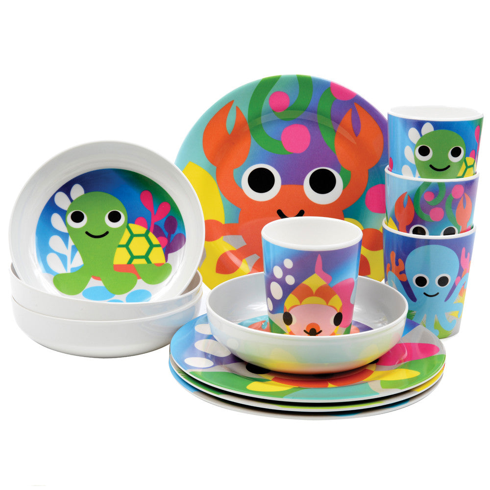 childrens bowl and plate set