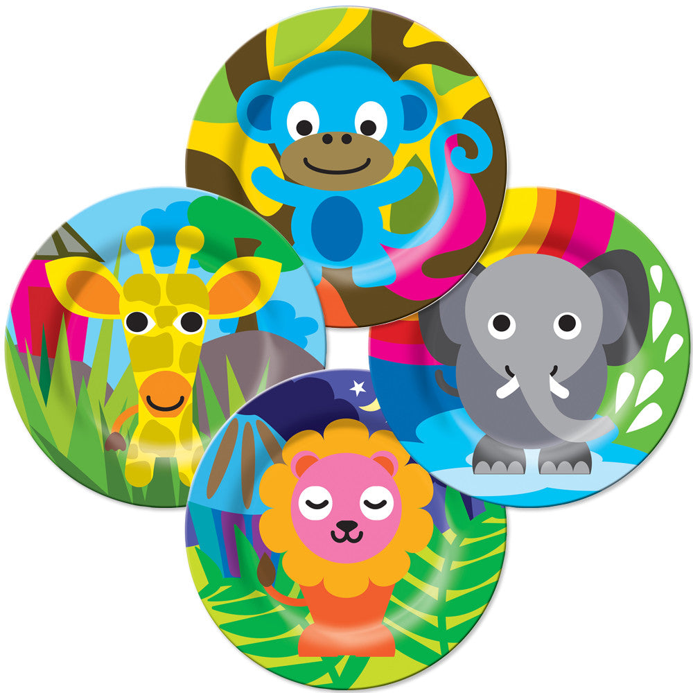 Jungle Kids Plate Set - French Bull