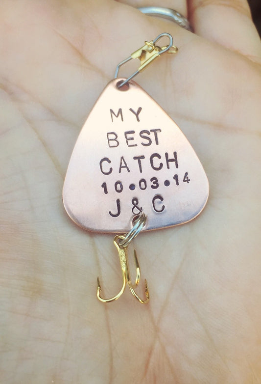 Personalized Fishing Lure,Will You Marry Me, Gift,Boyfriend Gift, Fish –  Natashaaloha