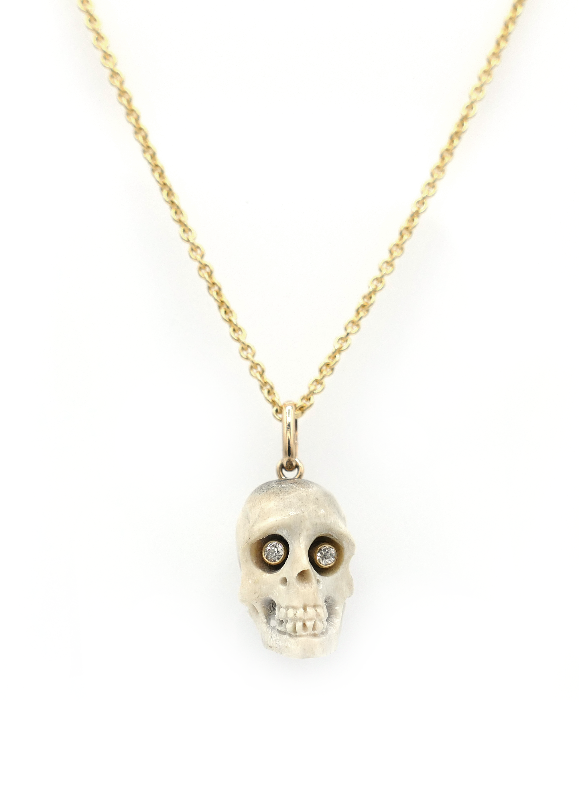 Sterling Silver Skull Necklace – Angelo Paul