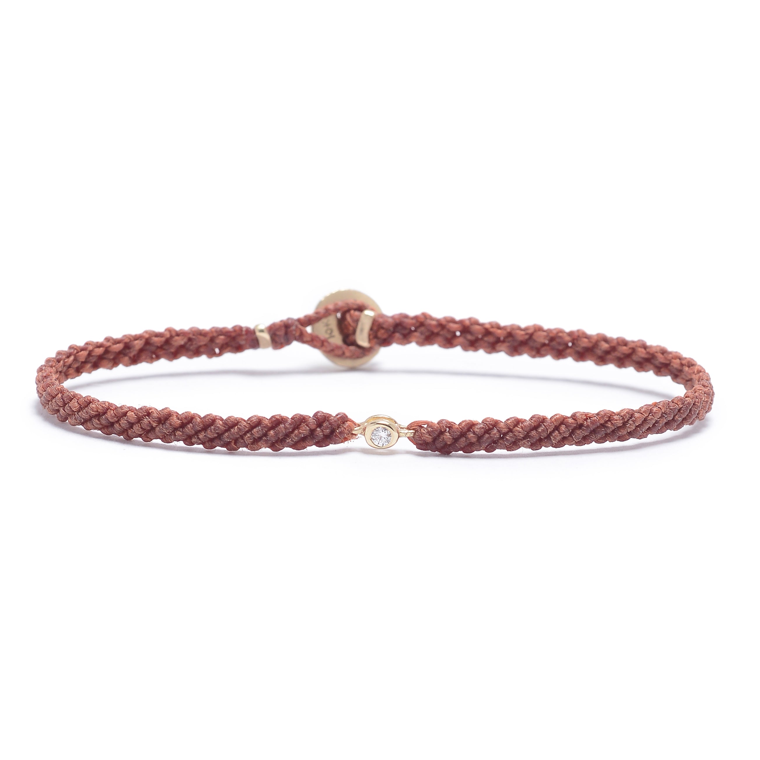 Scosha | Classic Diamond Bracelet in Rust