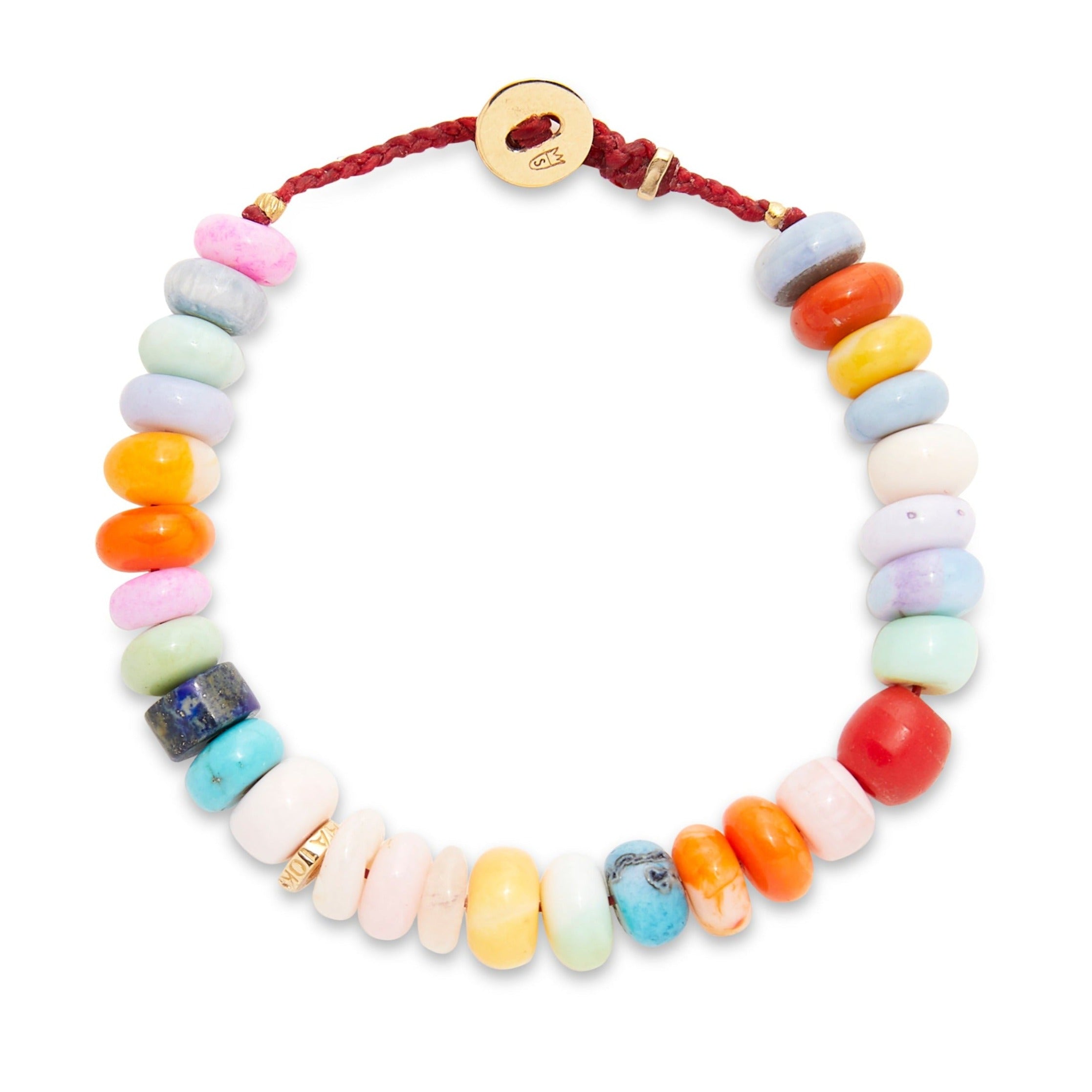 Scosha  Candy Gem Bracelet in Multicolor