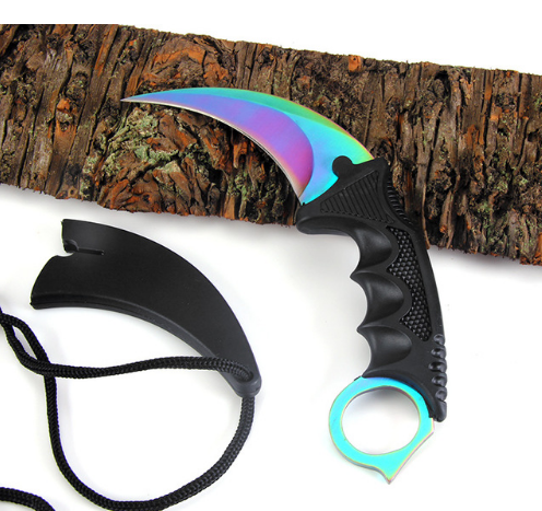 CSGO Rainbow Color Counter Strike Karambit Knife – Best Knives & Swords  Store