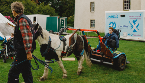 Wildhood Festival Accessible Family Festival Disabled Pony Ride