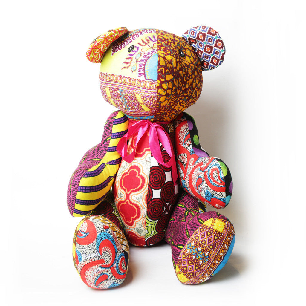 patchwork teddy bear