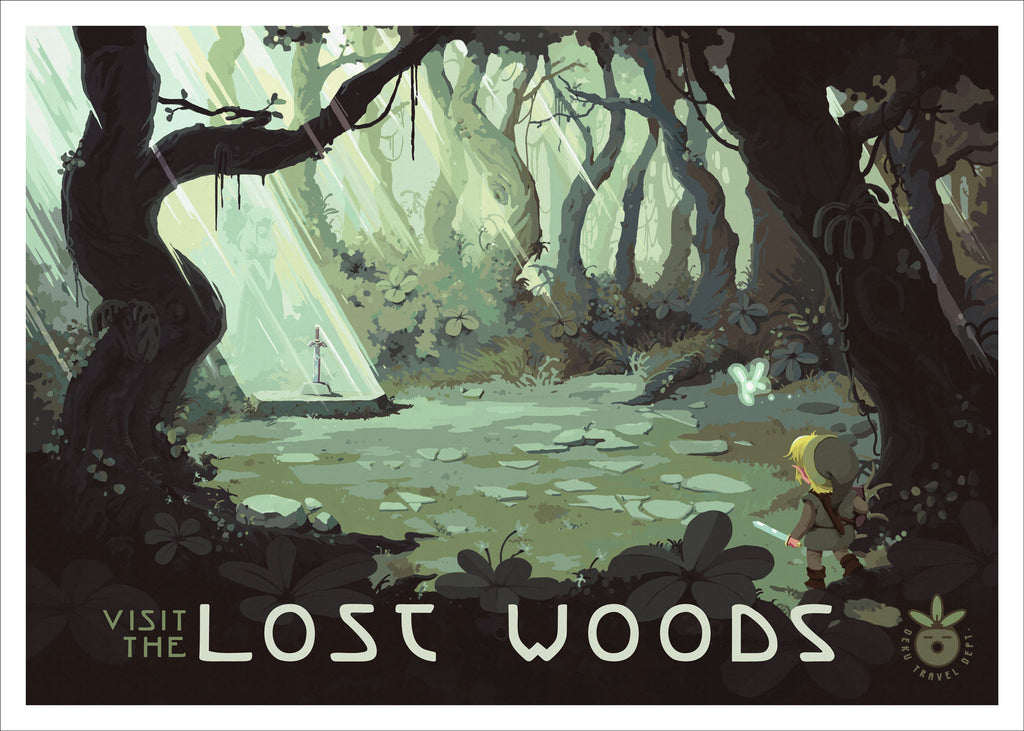 Lost in the woods comic