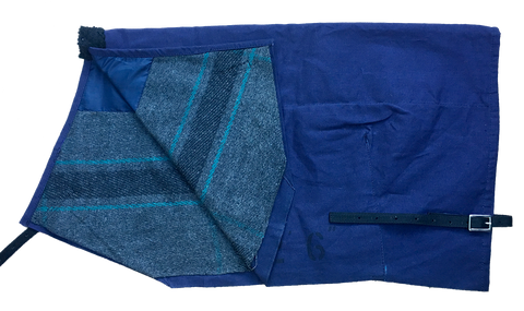 animac canvas calf blanket with wool lining
