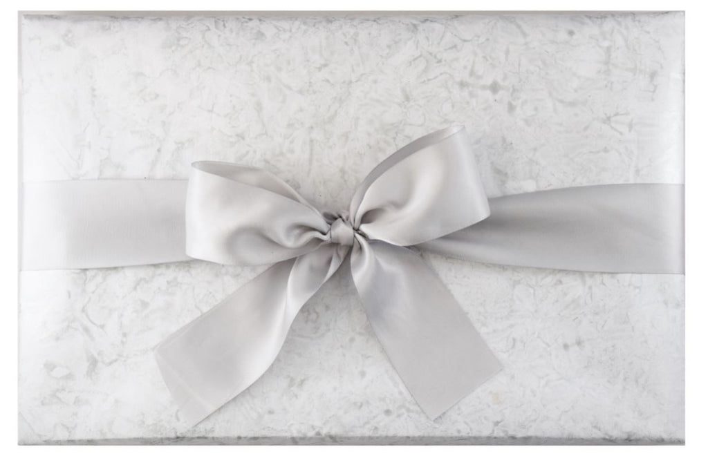 white gift wrap ribbon