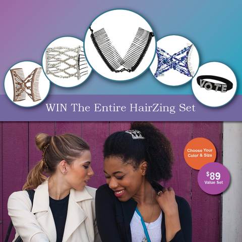 Win this Beautiful Hair Accessories Bundle from HairZing
