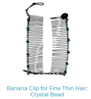 Banana Hair Clip Decorative