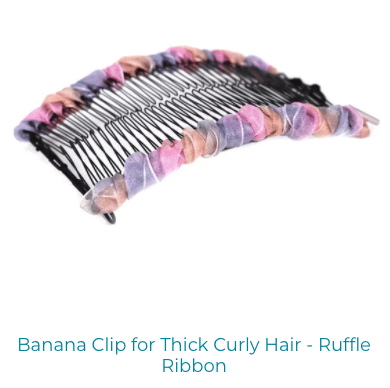 Banana Clip for Thick Curly Hair