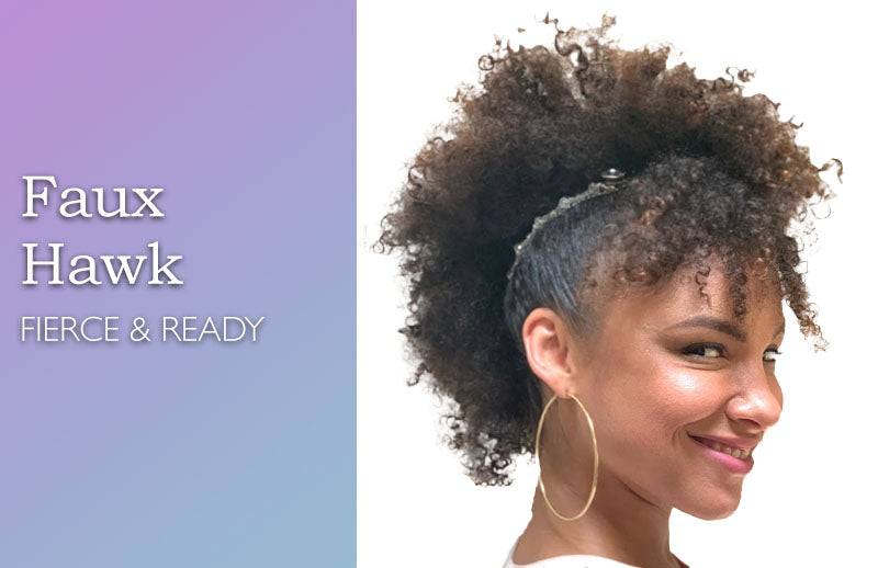 natural hair in banana clipTikTok Search