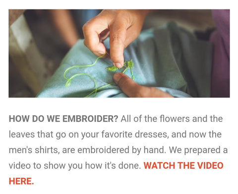 how we embroider