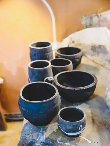 pottery in progress
