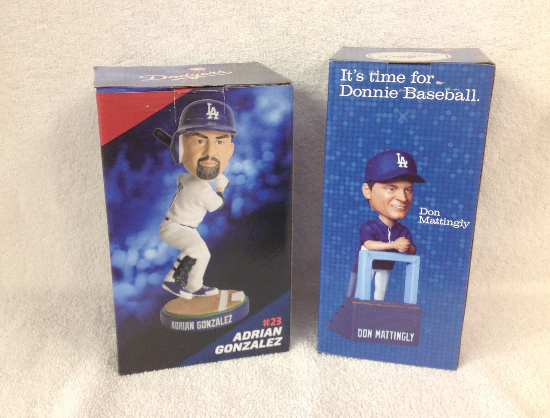 Adrian Gonzalez Don Mattingly Bobblehead Set Bobblesgalore