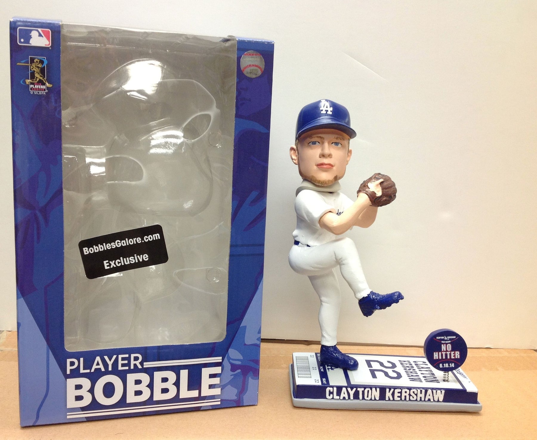 Clayton Kershaw Bobblehead No Hitter — BobblesGalore