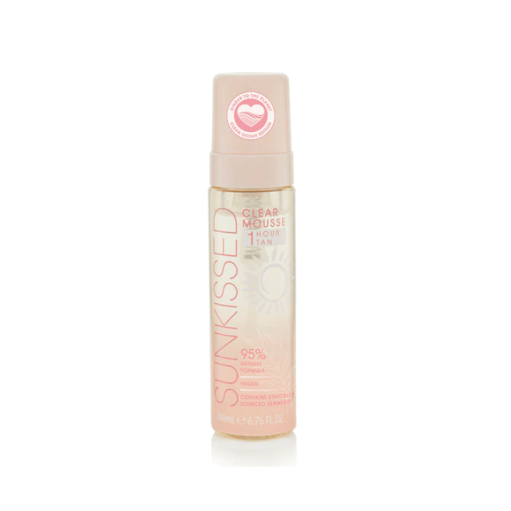 Sunkissed Clear Mousse 1 Hour Tan Clean Ocean Edition 200ml | Perfume Direct