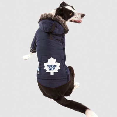 Pets First NHL Toronto Maple Leafs Christmas Dog Sweater, Size Medium,  Holiday Costume for Dogs, Warm and Sporty PET X-MAS Sweater