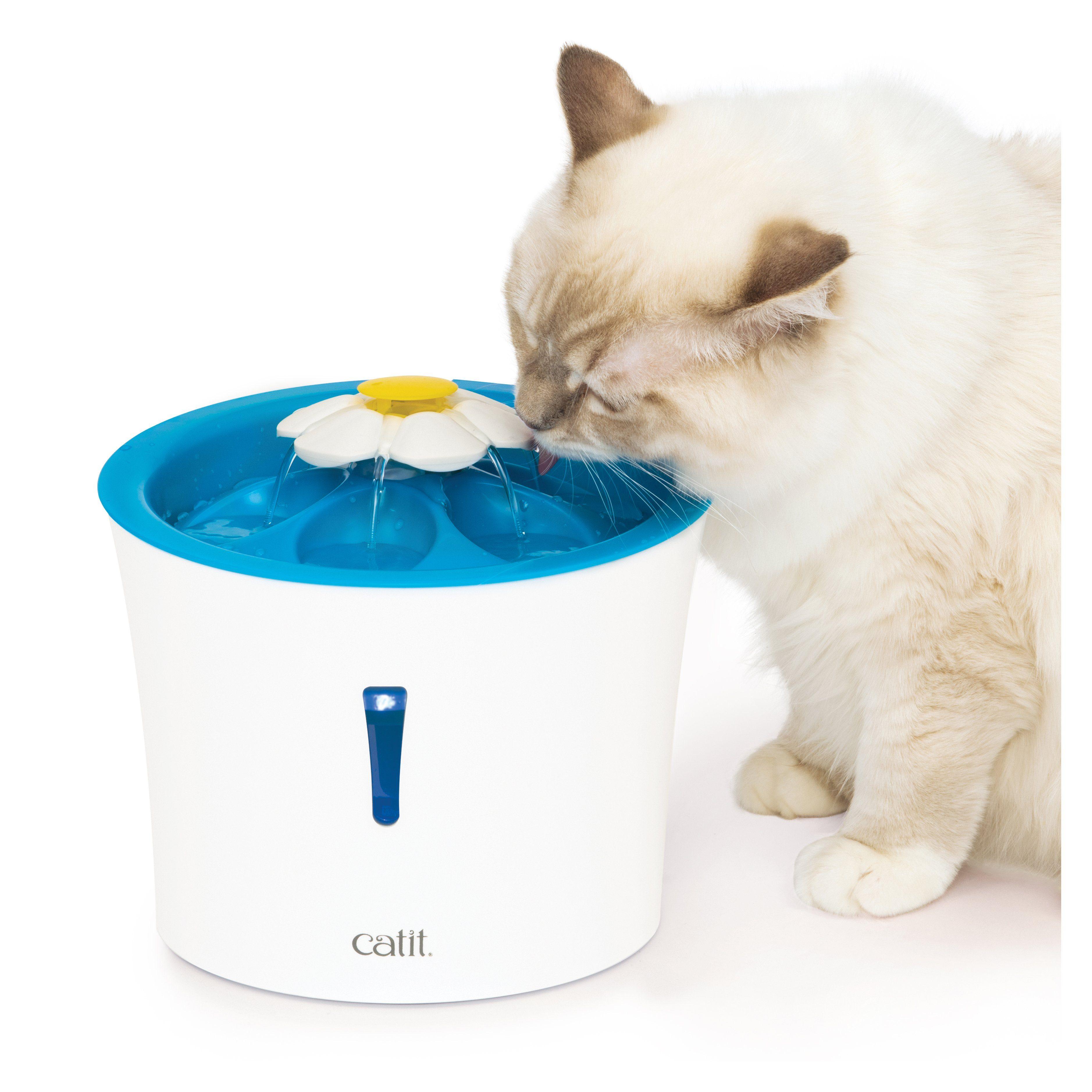 Фонтанчик для кошек. Фонтан Hagen Catit. Автопоилка Catit senses 2.0 Fountain Flower 3 л. Поилка Pet Catit. Фонтан для кошек Catit.