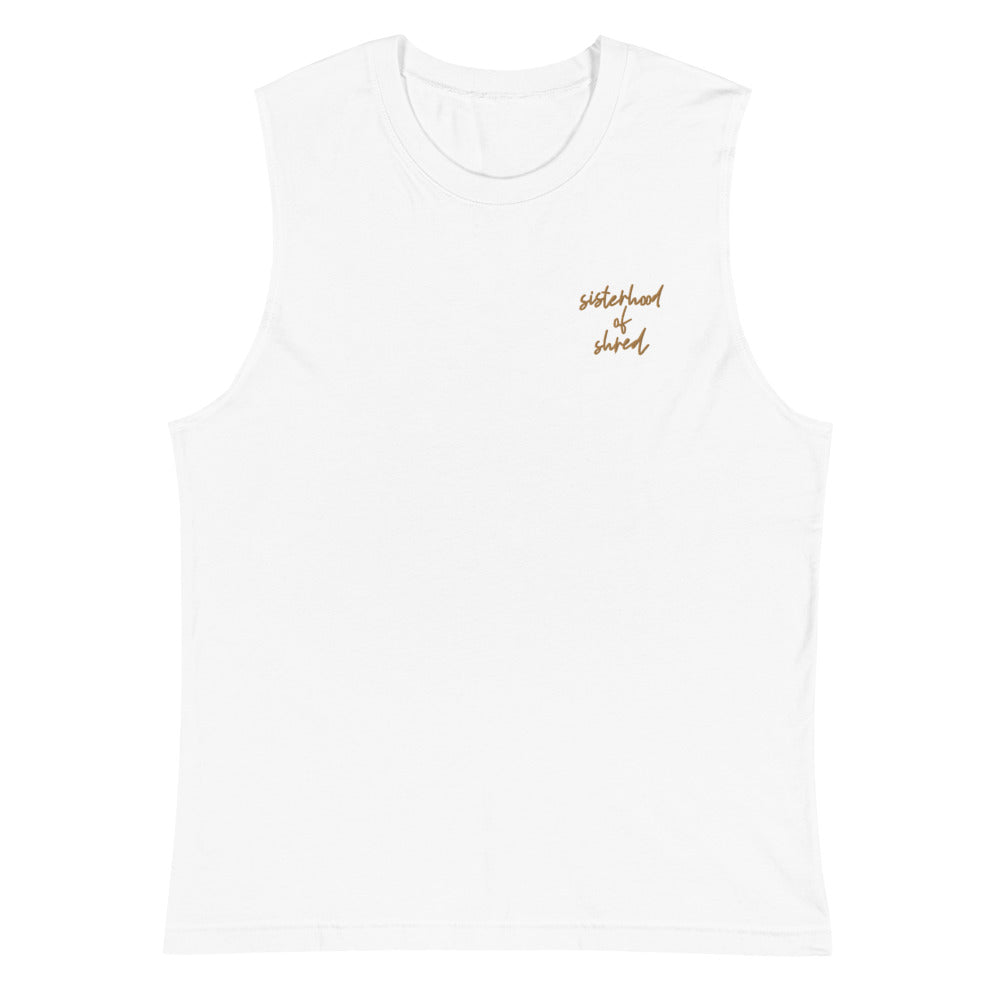 Download Sisterhood Of Shred Embroidered Muscle Tank