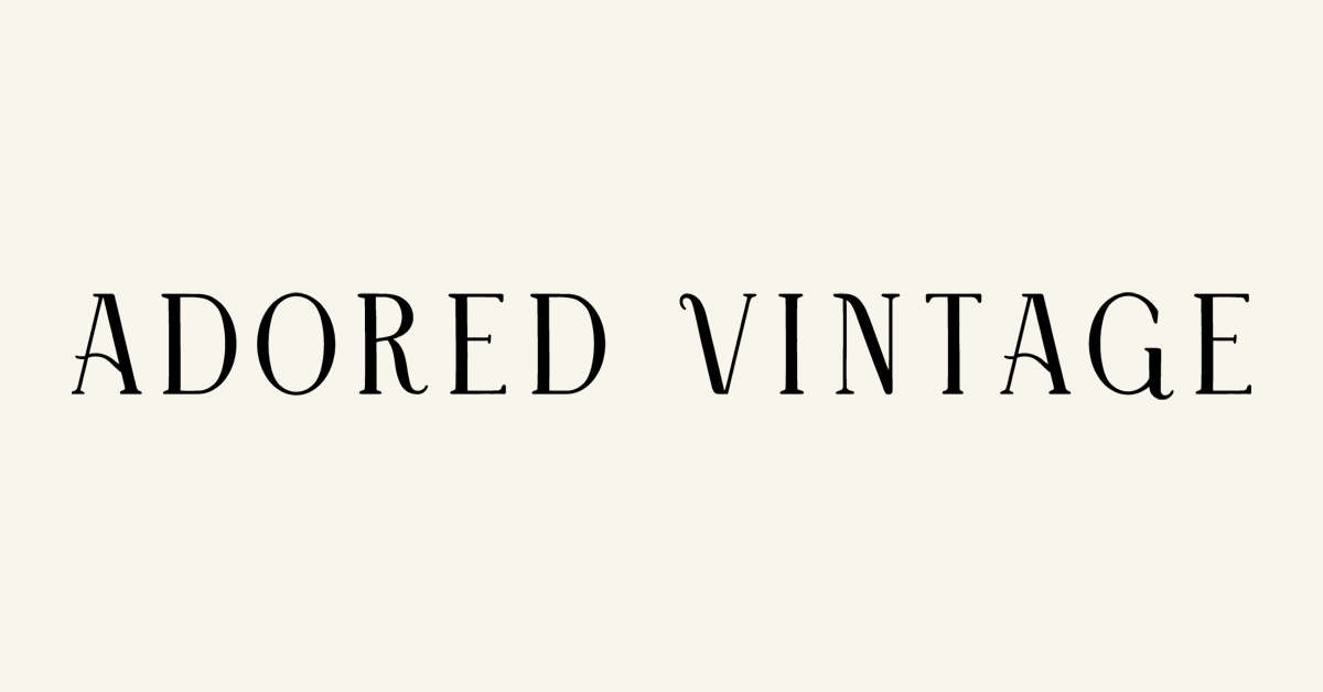 Adored Vintage  Timeless Feminine Style Inspired By Vintage