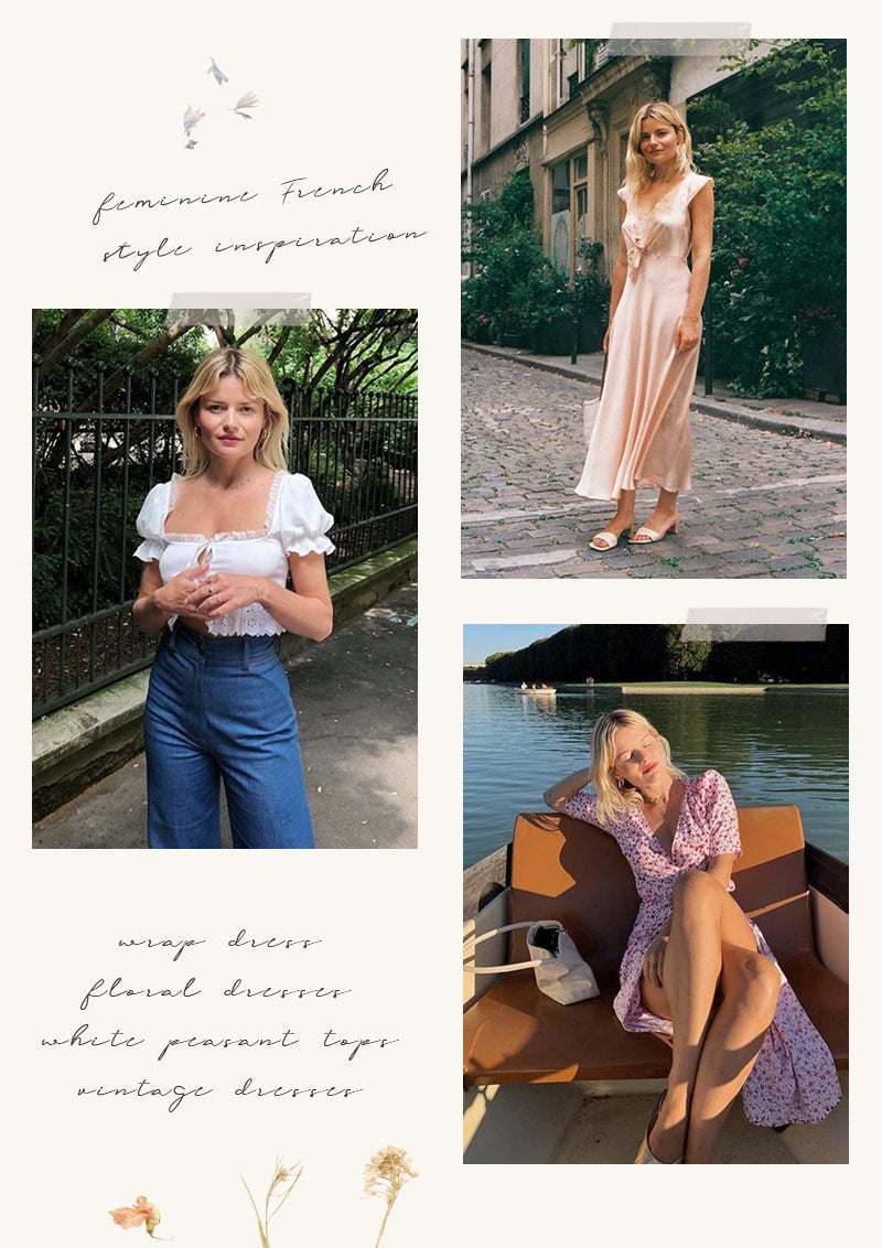 Feminine and TimelessOutfit Inspiration from French Style Muse Sabina Socol