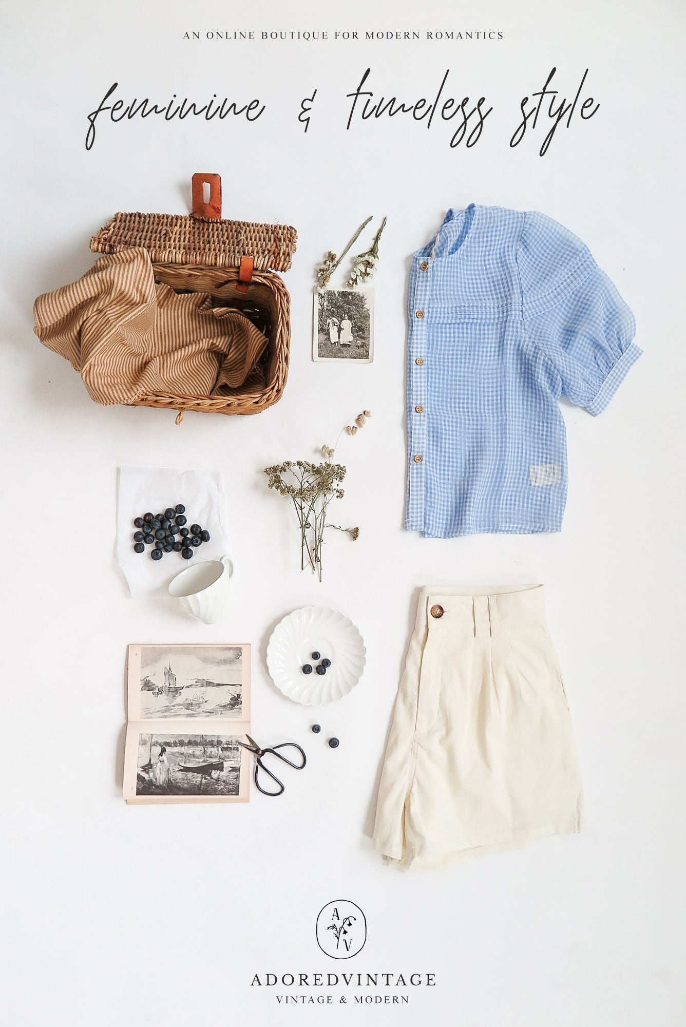 Wardrobe Recipe: 1930s Inspired River Picnic Outfit