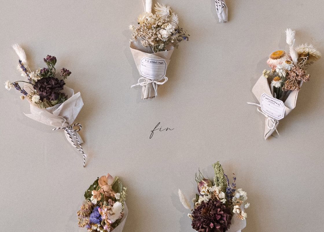 DIY Mini Flower Bouquets - Homey Oh My