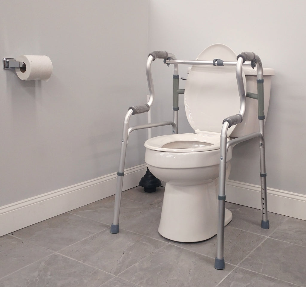 Adjustable Toilet Safety Rails Grabdashbar