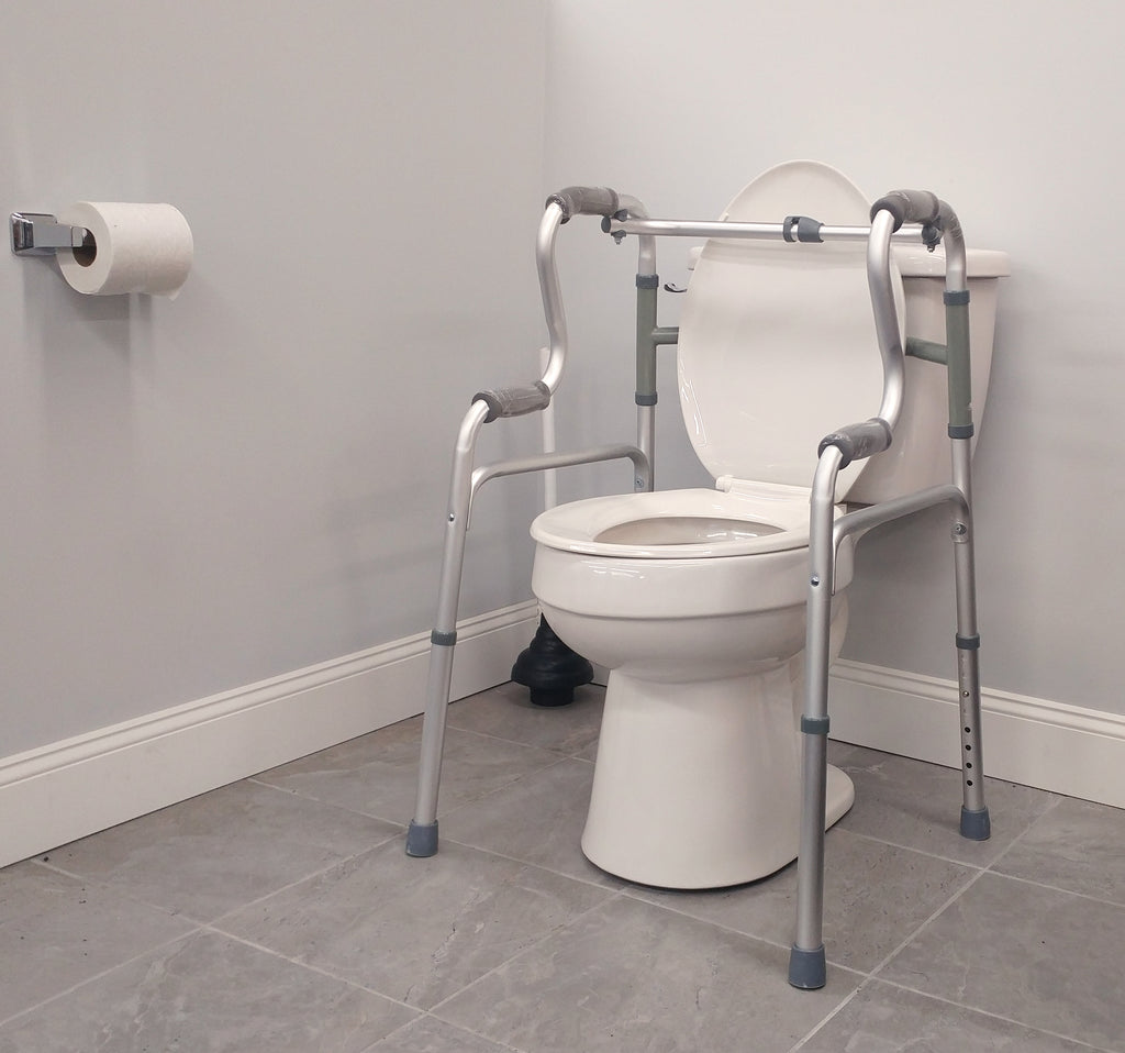 toilet safety rails