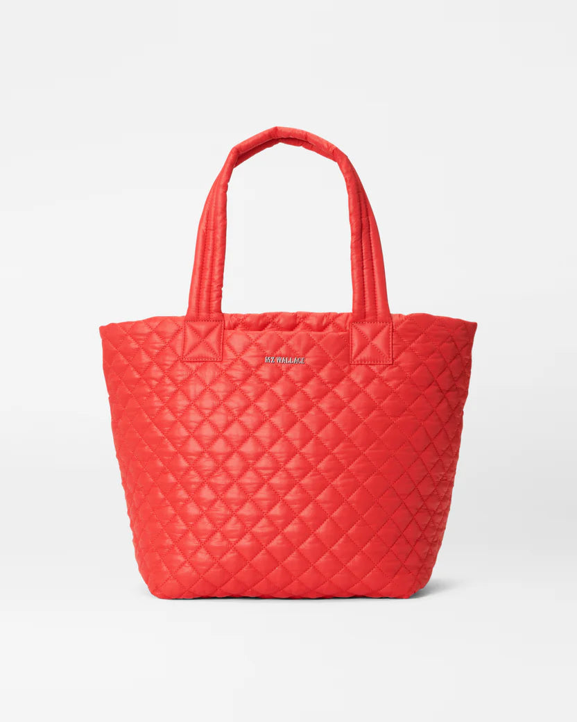 MZW Metro Tote Deluxe Medium, Bright Cherry