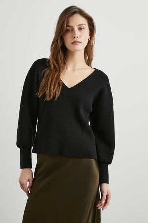 Alondra Sweater, Black - Melly