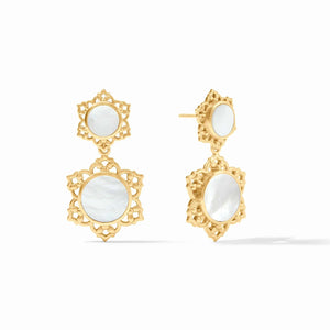 JV Helene Statement Earring, MOP - Melly