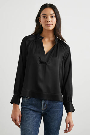 Wynna Blouse, Black - Melly