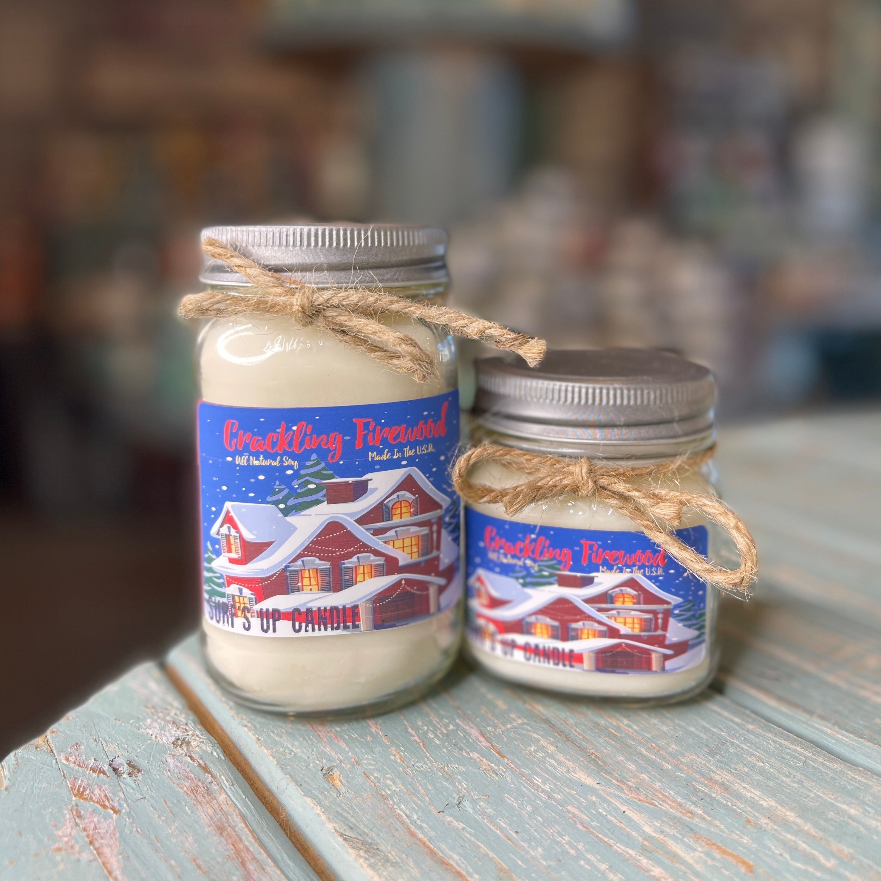 By The Campfire 6 oz Crackling Wood Wick Candle – Holzer Handcrafted