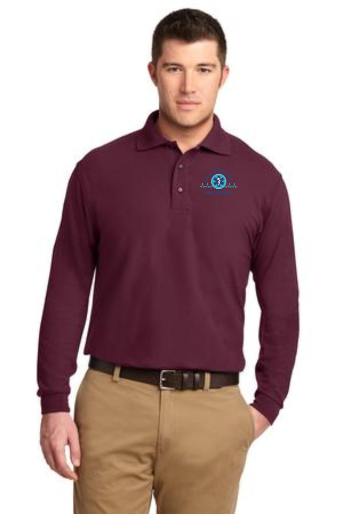 Ems Program Long Sleeve Polo Shirt Booster Club Sales 