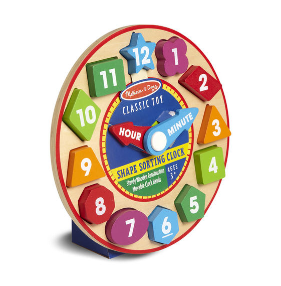 melissa and doug clock