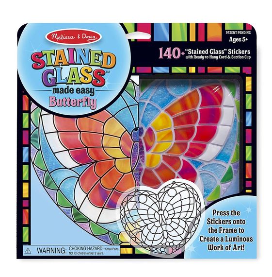 melissa and doug stained glass butterfly