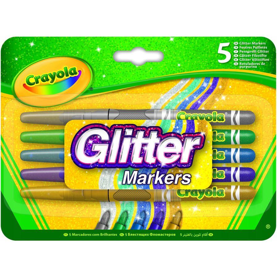 Crayola Glitter Markers by Fuddy Duddy