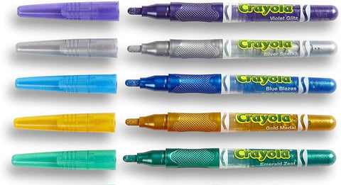 Crayola Glitter Markers by Fuddy Duddy