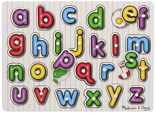 melissa and doug see inside alphabet puzzle