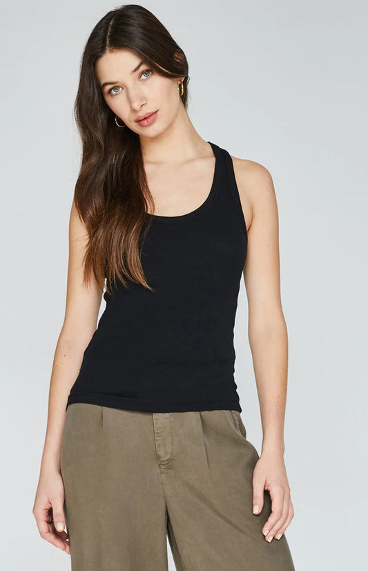 Gentle Fawn Leo Halter Tank Black