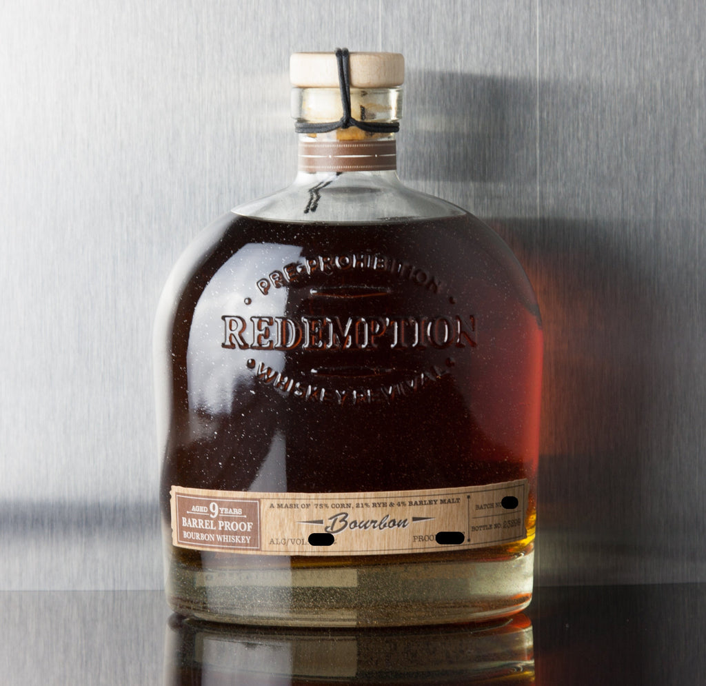 Redemption Bourbon 9 Year Barrel Proof Third Base Market And Spirits Third Base Market Spirits