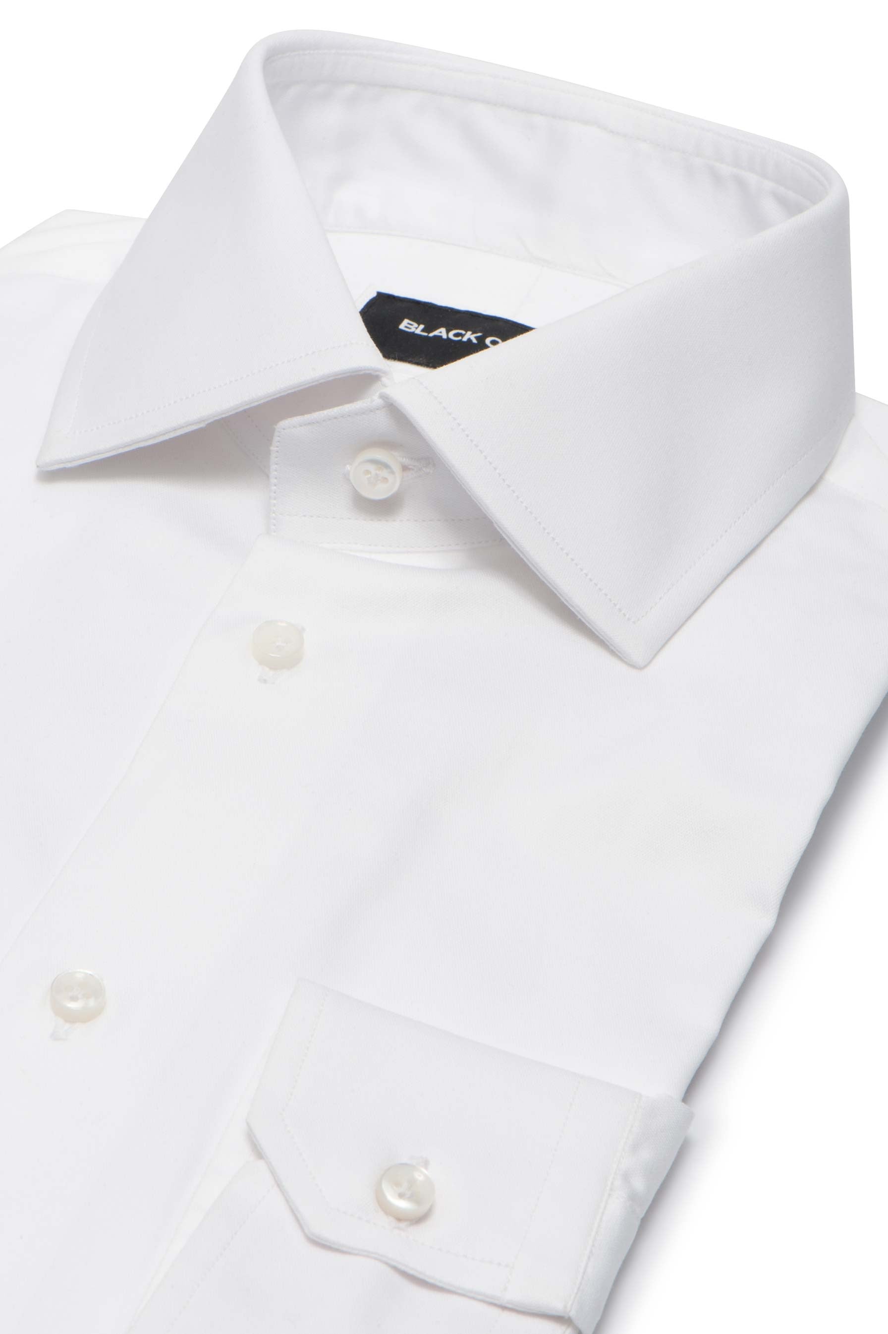 solid white dress shirt