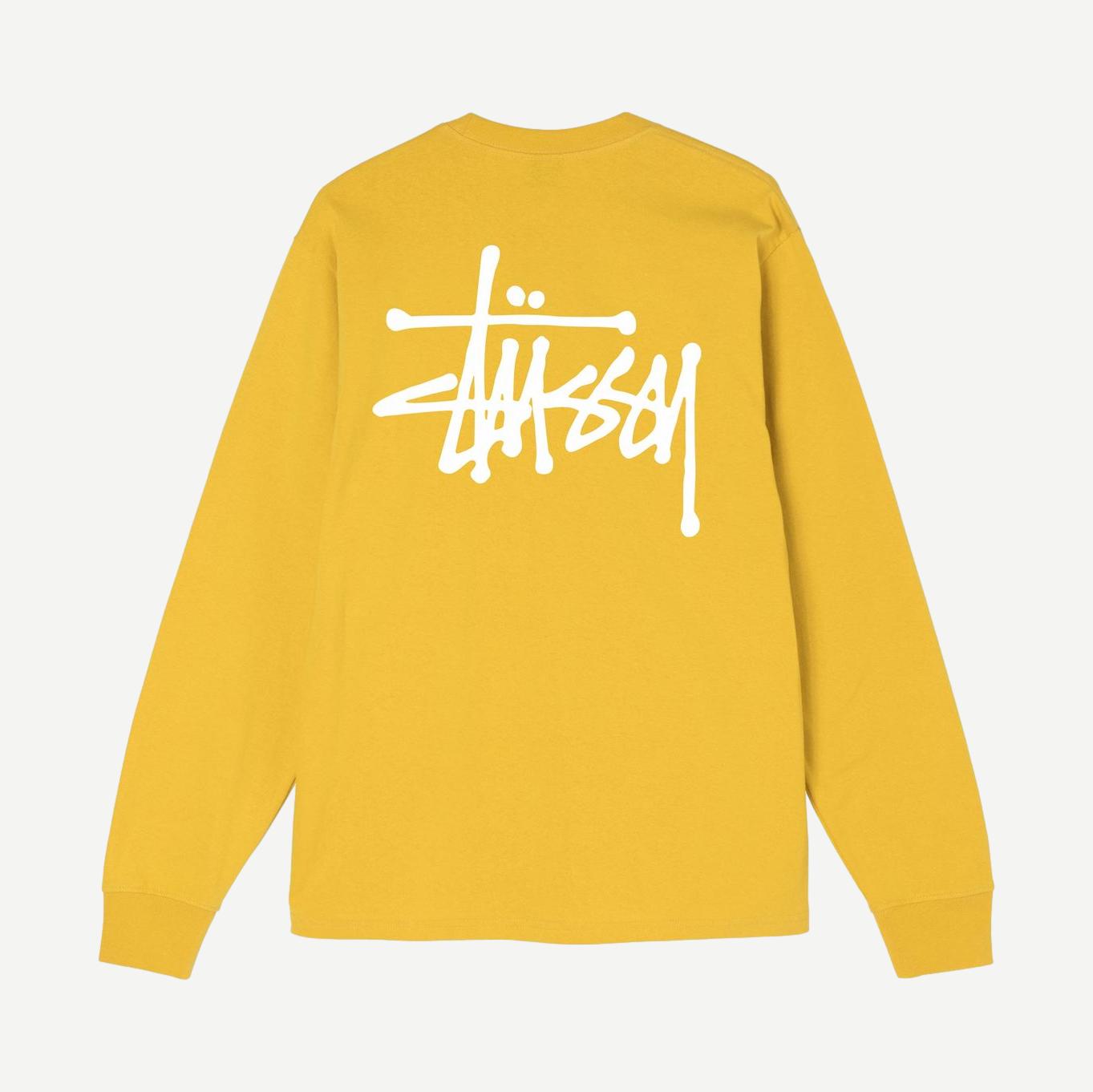 Basic Stussy L/S Tee Honey