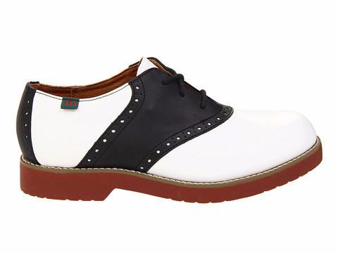 school issue saddle shoes