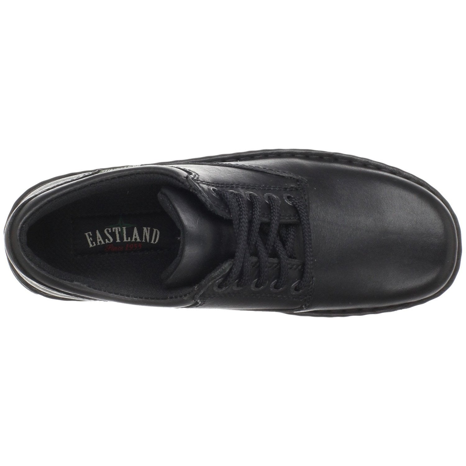 black leather women's eastland oxford shoe