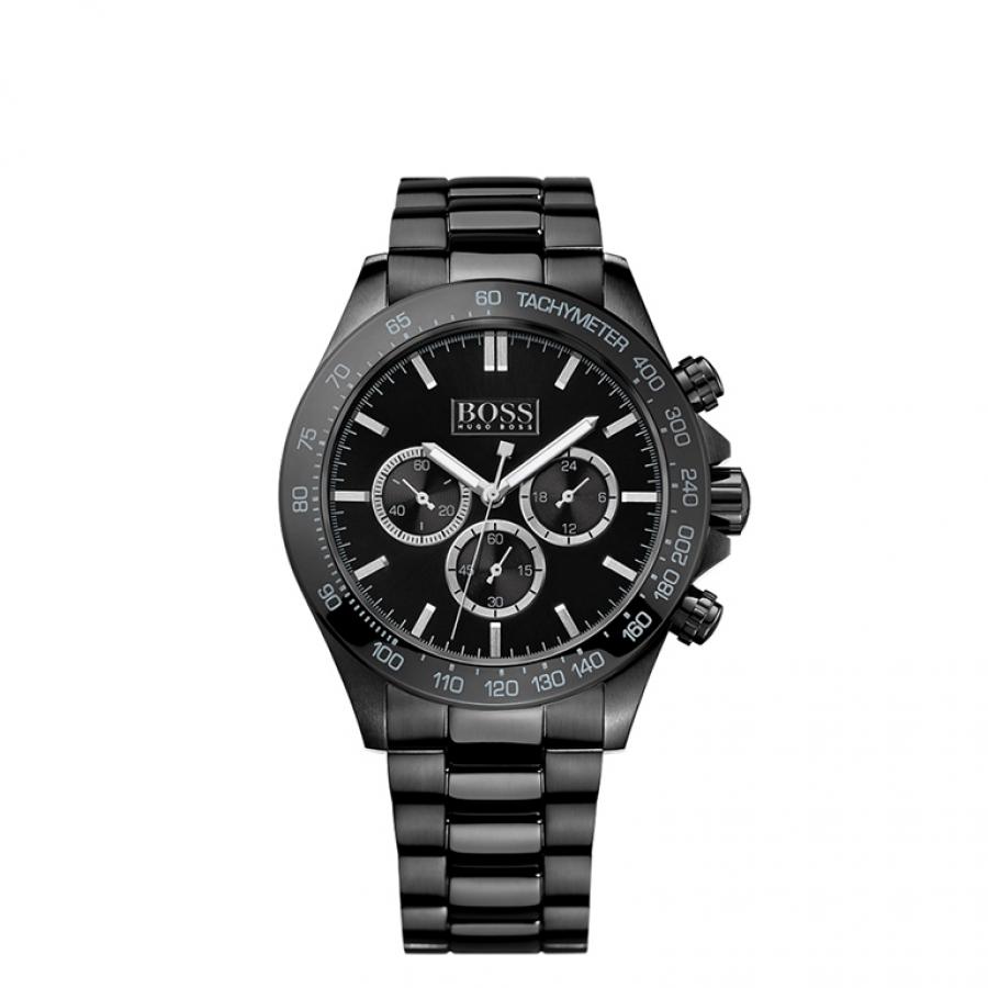 hugo boss tachymeter black